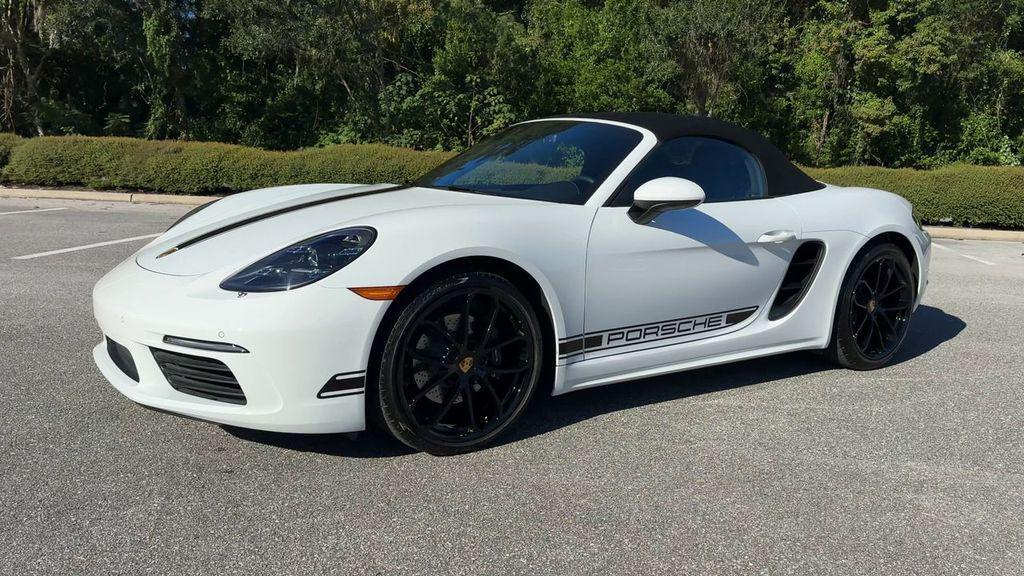 used 2024 Porsche 718 Boxster car, priced at $78,000