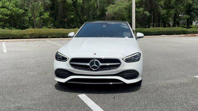 used 2022 Mercedes-Benz C-Class car, priced at $34,000