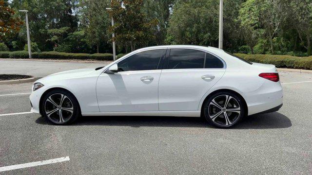 used 2022 Mercedes-Benz C-Class car, priced at $34,000