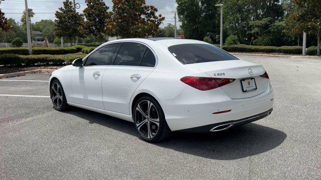 used 2022 Mercedes-Benz C-Class car, priced at $34,000