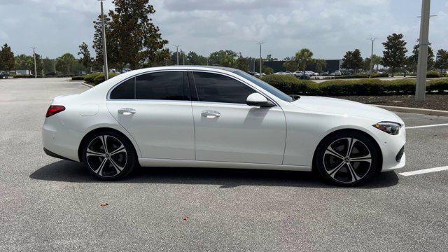 used 2022 Mercedes-Benz C-Class car, priced at $34,000