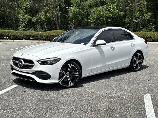 used 2022 Mercedes-Benz C-Class car, priced at $35,000