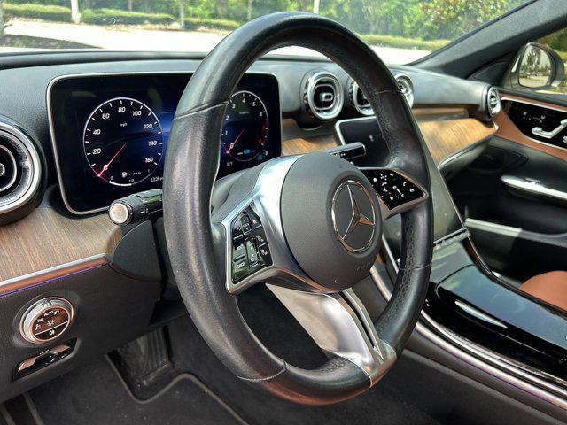 used 2022 Mercedes-Benz C-Class car, priced at $34,000