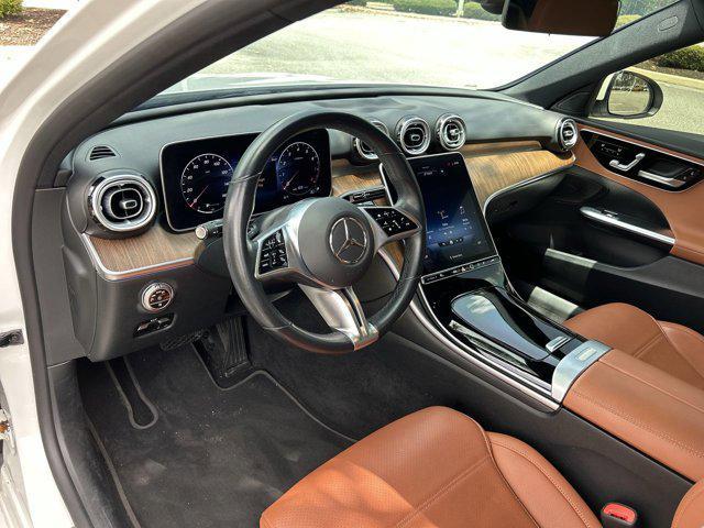 used 2022 Mercedes-Benz C-Class car, priced at $34,000