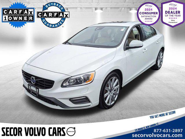 used 2018 Volvo S60 car, priced at $15,788