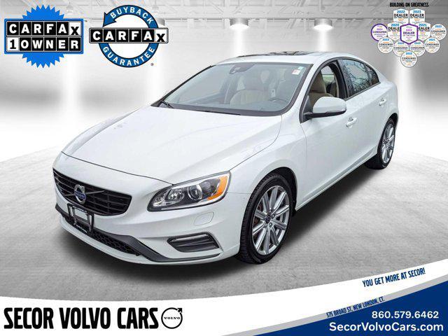 used 2018 Volvo S60 car, priced at $13,995
