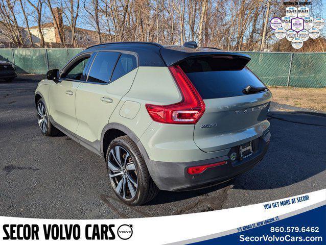 used 2022 Volvo XC40 Recharge Pure Electric car, priced at $31,795