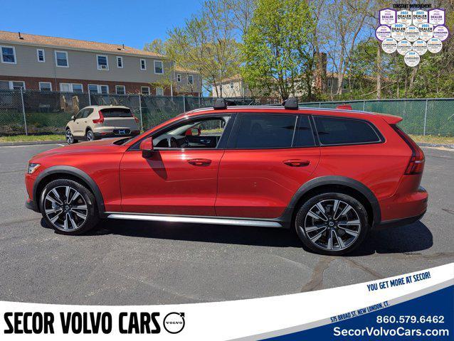 used 2024 Volvo V60 Cross Country car, priced at $53,495