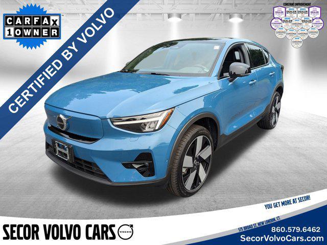 used 2023 Volvo C40 Recharge Pure Electric car, priced at $31,995