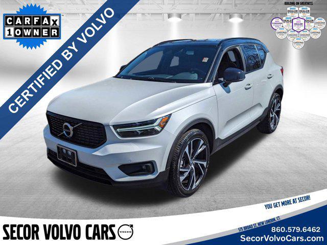 used 2021 Volvo XC40 car, priced at $33,766