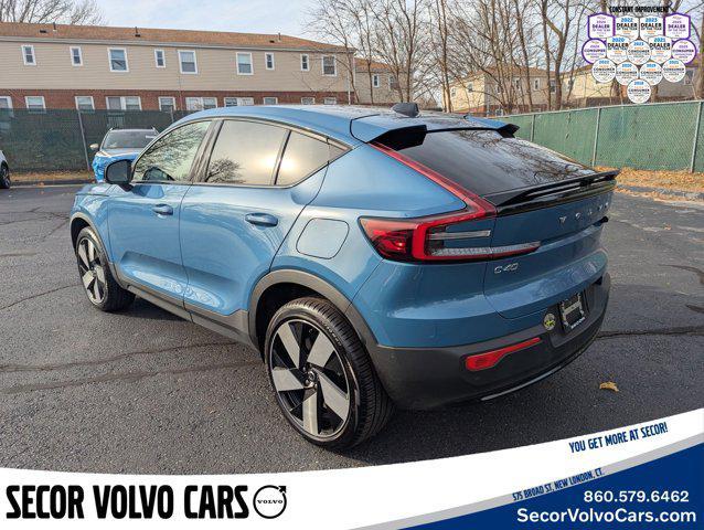 used 2024 Volvo C40 Recharge Pure Electric car, priced at $35,995