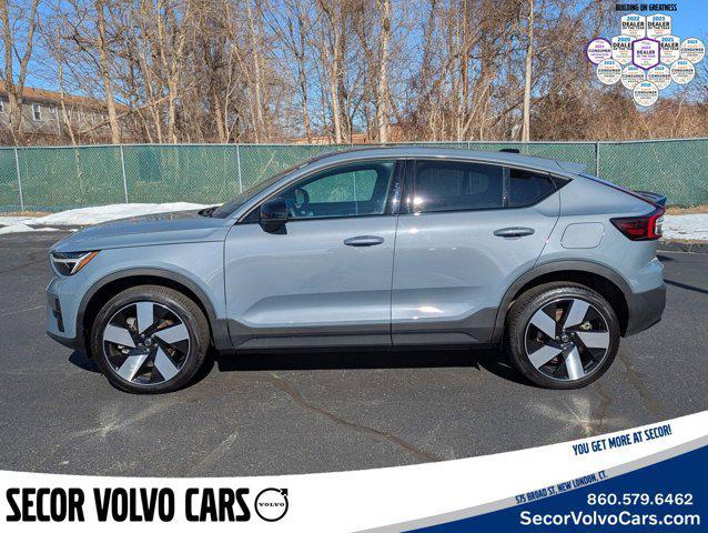 used 2023 Volvo C40 Recharge Pure Electric car, priced at $31,495