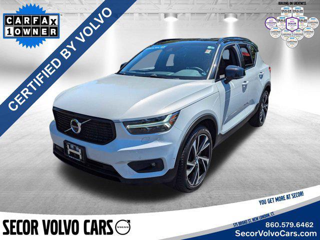 used 2022 Volvo XC40 car, priced at $31,495