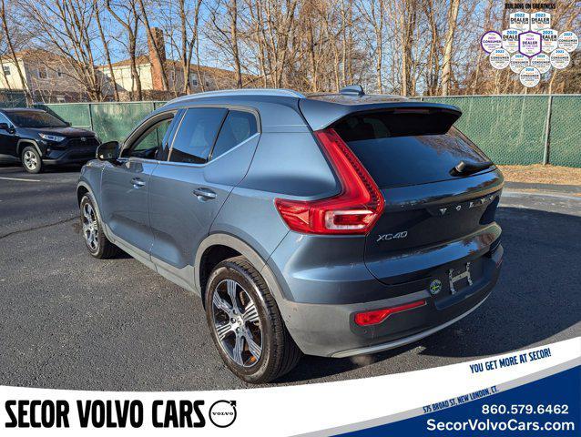 used 2022 Volvo XC40 car, priced at $31,495