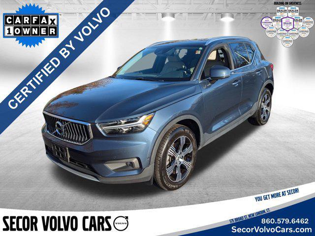 used 2022 Volvo XC40 car, priced at $30,495