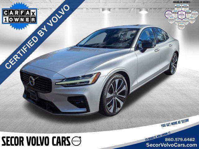 used 2022 Volvo S60 car, priced at $27,995