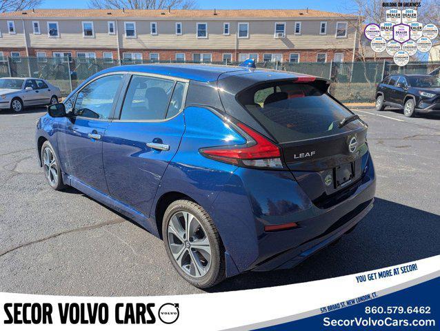 used 2021 Nissan Leaf car, priced at $17,795