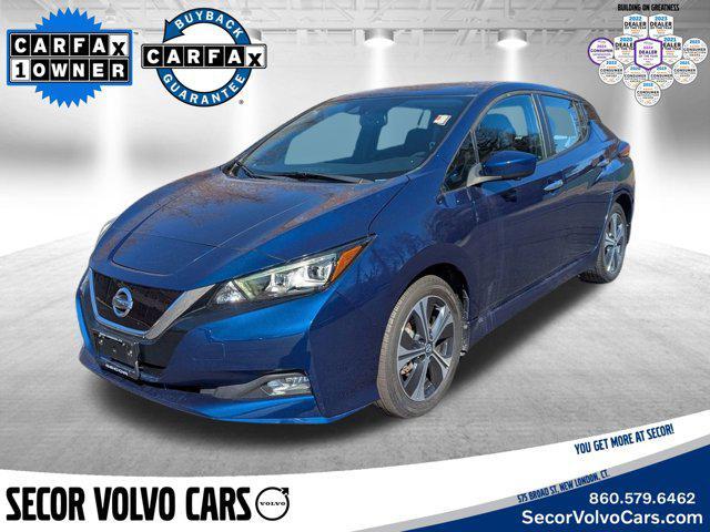 used 2021 Nissan Leaf car, priced at $17,795