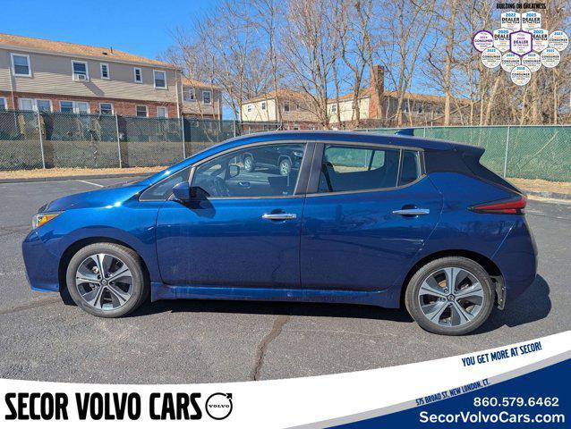 used 2021 Nissan Leaf car, priced at $17,795