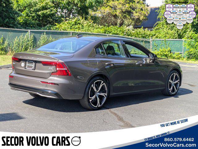 used 2024 Volvo S60 car, priced at $41,995