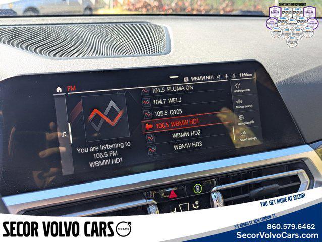 used 2021 BMW 330 car, priced at $29,495