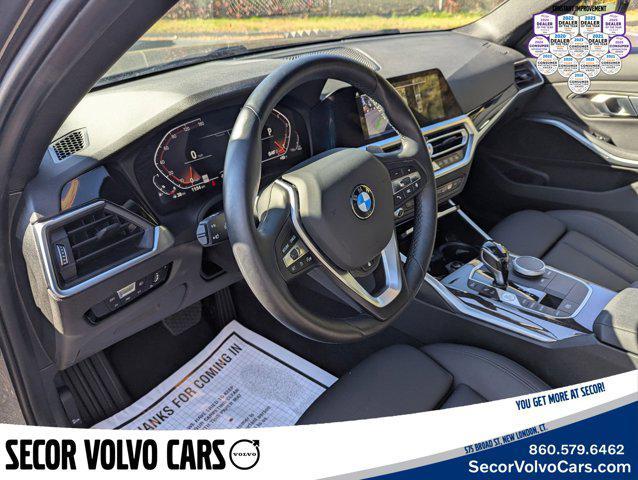 used 2021 BMW 330 car, priced at $29,495