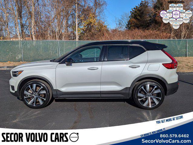 used 2021 Volvo XC40 Recharge Pure Electric car, priced at $24,995