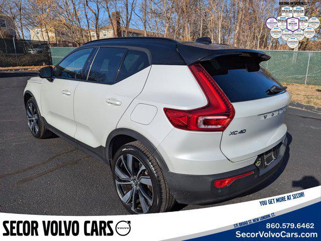 used 2021 Volvo XC40 Recharge Pure Electric car, priced at $24,995