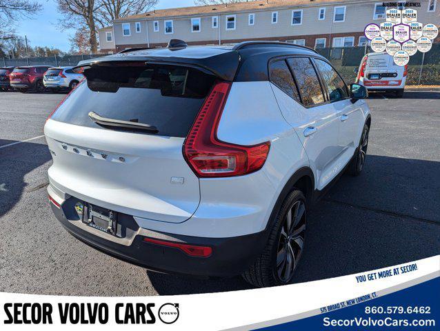 used 2021 Volvo XC40 Recharge Pure Electric car, priced at $24,995