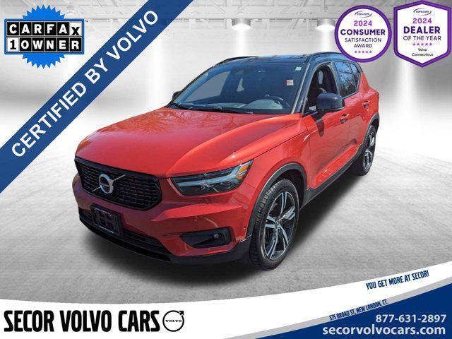 used 2021 Volvo XC40 car, priced at $31,988