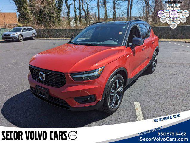 used 2021 Volvo XC40 car, priced at $31,495