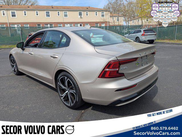 used 2024 Volvo S60 car, priced at $43,495