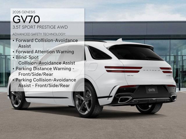 new 2026 Genesis GV70 car, priced at $72,375