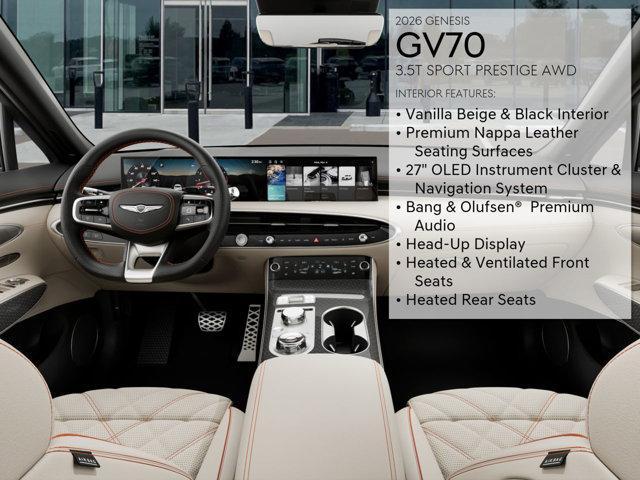 new 2026 Genesis GV70 car, priced at $73,194
