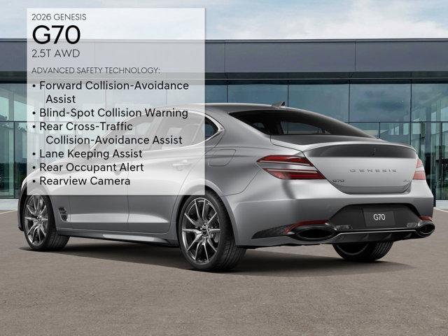 new 2026 Genesis G70 car, priced at $47,410