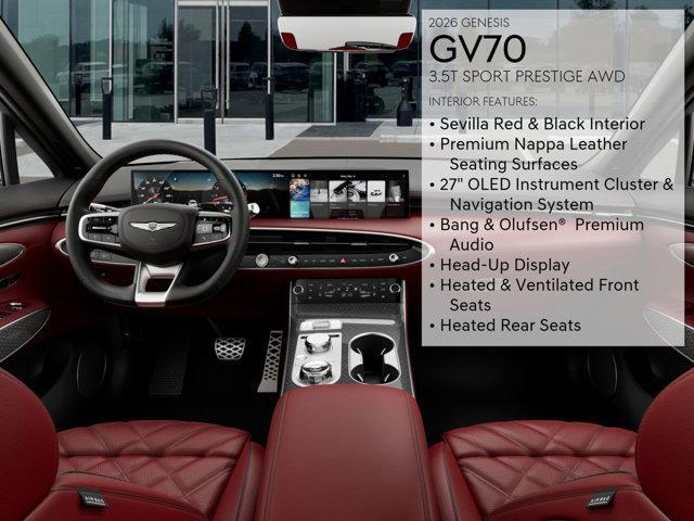 new 2026 Genesis GV70 car, priced at $73,099