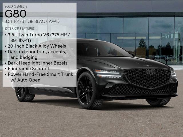 new 2026 Genesis G80 car, priced at $81,760
