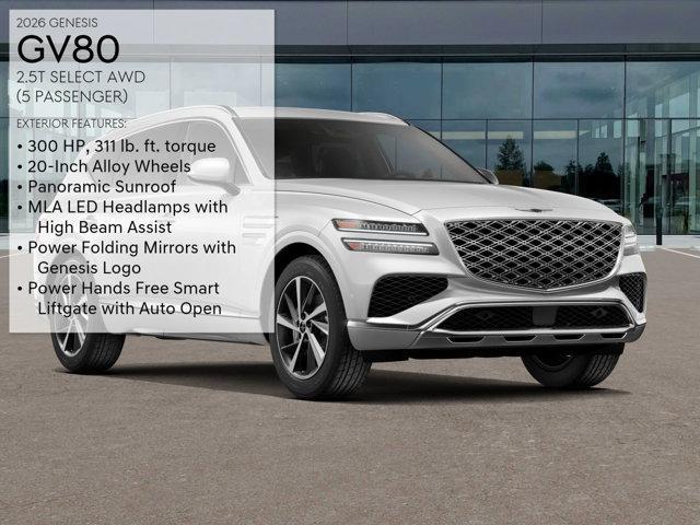 new 2026 Genesis GV80 car, priced at $66,480