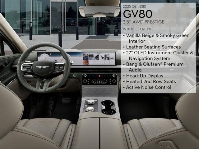 new 2025 Genesis GV80 car, priced at $73,385