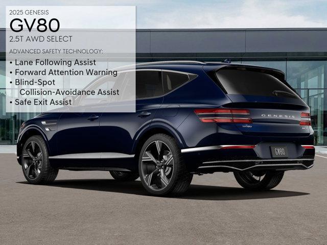 new 2025 Genesis GV80 car, priced at $68,835