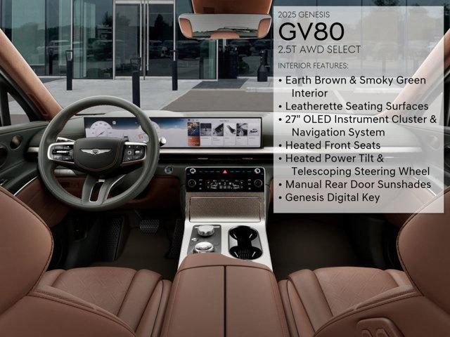 new 2025 Genesis GV80 car, priced at $68,835