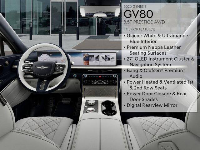 new 2025 Genesis GV80 car, priced at $82,755