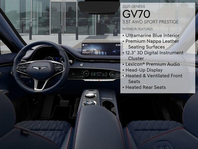 new 2025 Genesis GV70 car, priced at $70,690