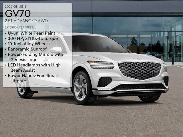 new 2026 Genesis GV70 car, priced at $59,550