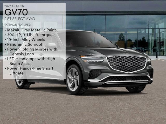new 2026 Genesis GV70 car, priced at $53,295