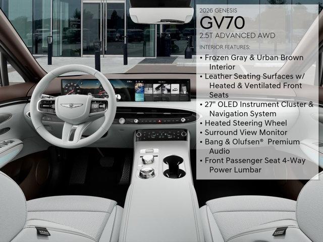 new 2026 Genesis GV70 car, priced at $58,090