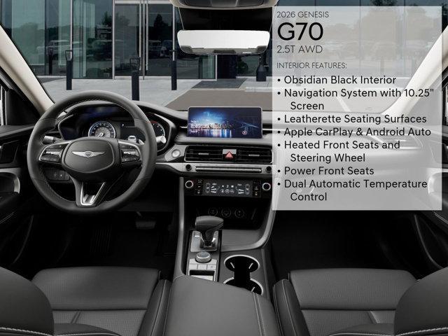 new 2026 Genesis G70 car, priced at $46,760