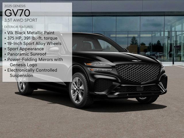 new 2025 Genesis GV70 car, priced at $61,239