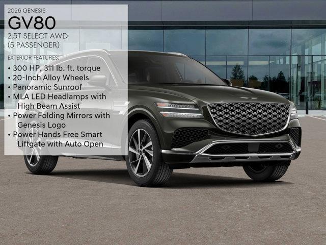 new 2026 Genesis GV80 car, priced at $66,840