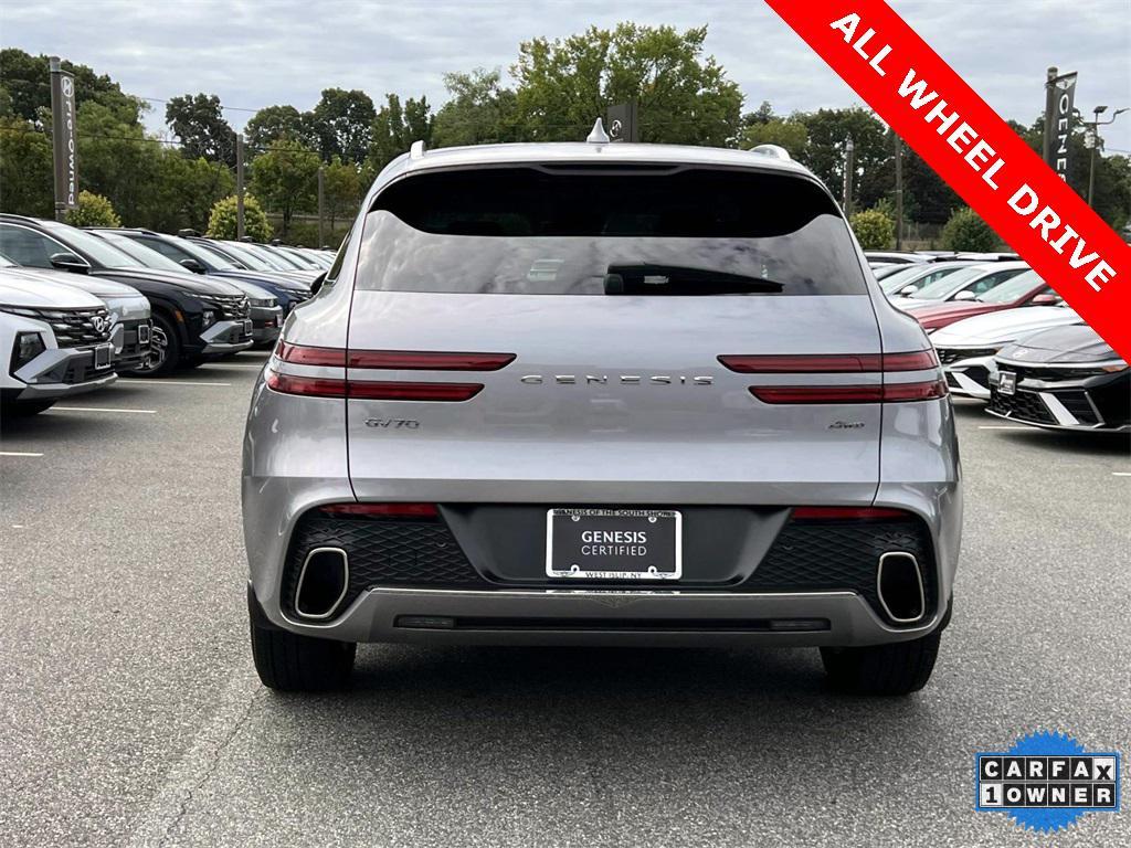 used 2023 Genesis GV70 car, priced at $39,749